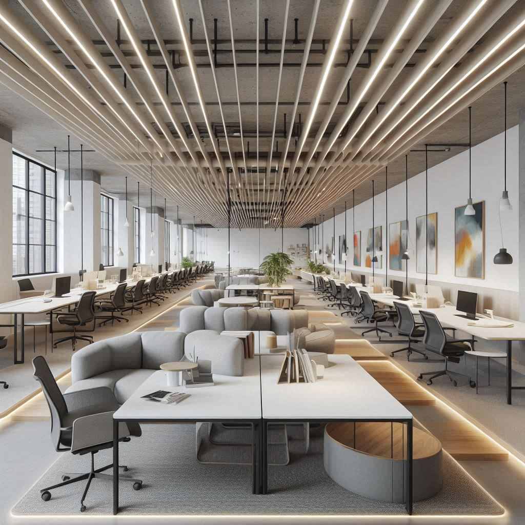 律师事务所怎样从新员工批量入职中找出写字楼办公办公区照明舒适度的改进线索